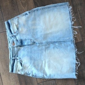 Denim skirt